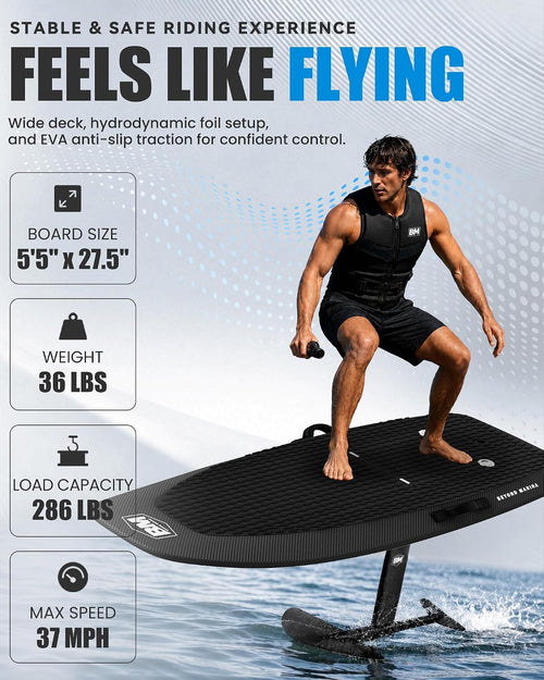 WaveX™ Electric Hydrofoil SurfBoard