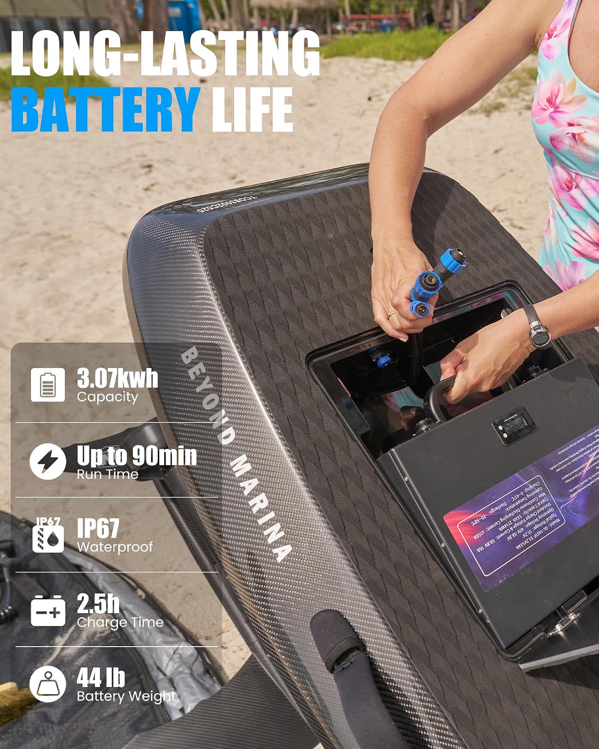 WaveX™ Electric Hydrofoil SurfBoard